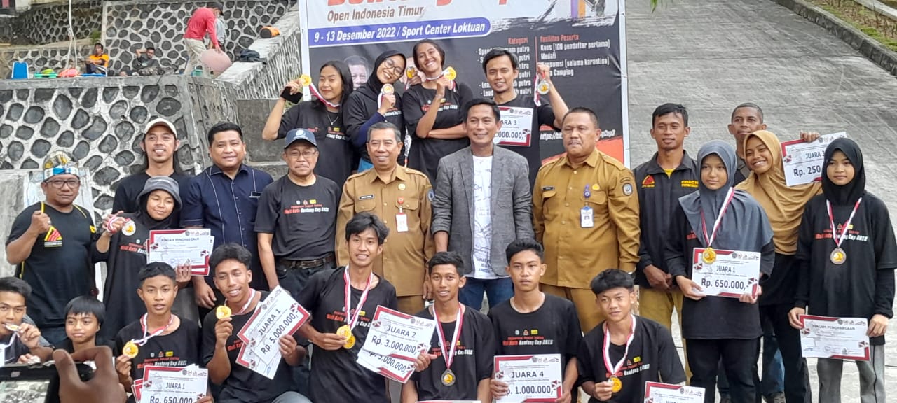 Kejuaraan Panjat Tebing Wali Kota Bontang Cup Sukses, FPTI Ditantang Buat Event Skala Nasional